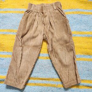 Vintage OshKosh Tan Corduroy Pants Size 3T